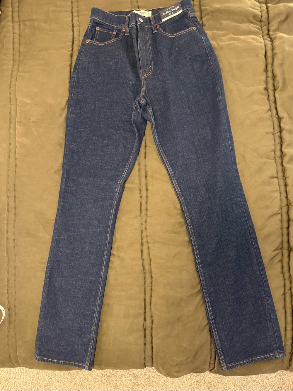 Abercrombie & Fitch Slim Straight Ultra High Rise Jeans 27 (4L)